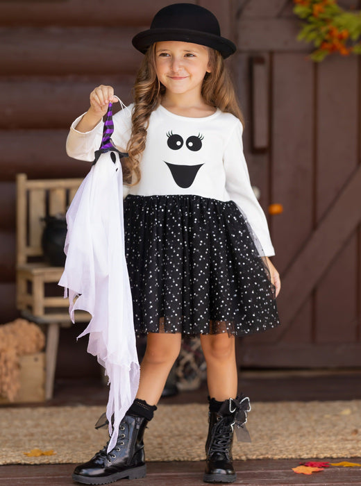 Mia Belle Girls If You've Got It, Haunt It Sparkle Tutu Dress