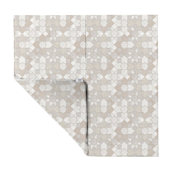 Toki Mats Grey Mosaic Vegan Leather Mat