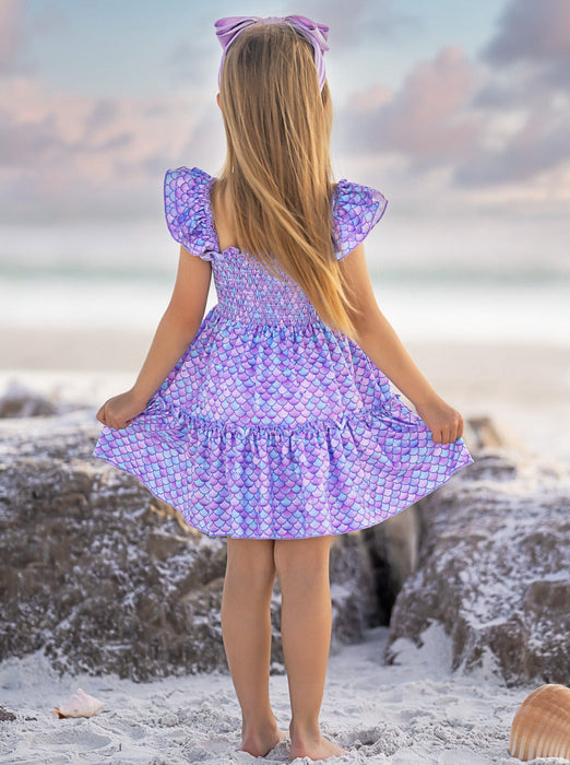 Mia Belle Girls L.O.L. SURPRISE! Splash Queen Mermaid Dress