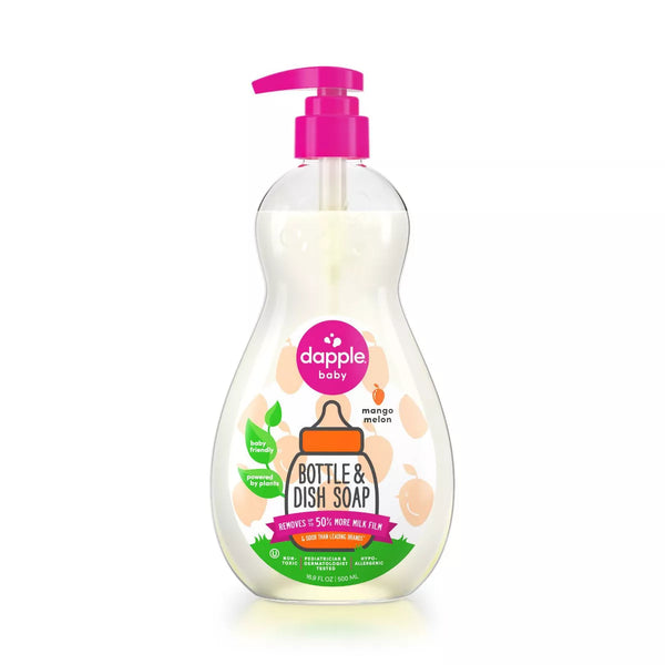 Dapple Baby Bottle & Dish Soap Mango Melon Scent