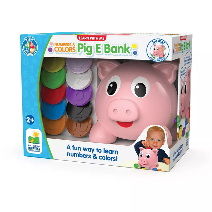 The Learning Journey Learn with Me Numbers & Colors Pig E Bank