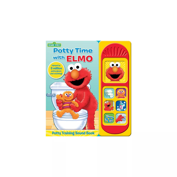 Sesame Street Little Sound Book Sesame Potty Time With Elmo Refresh