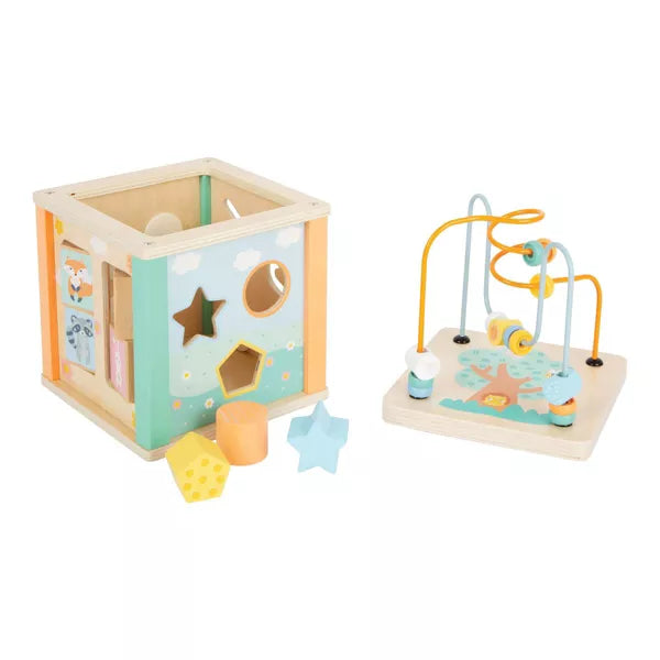 Small Foot Pastel Activity Cube