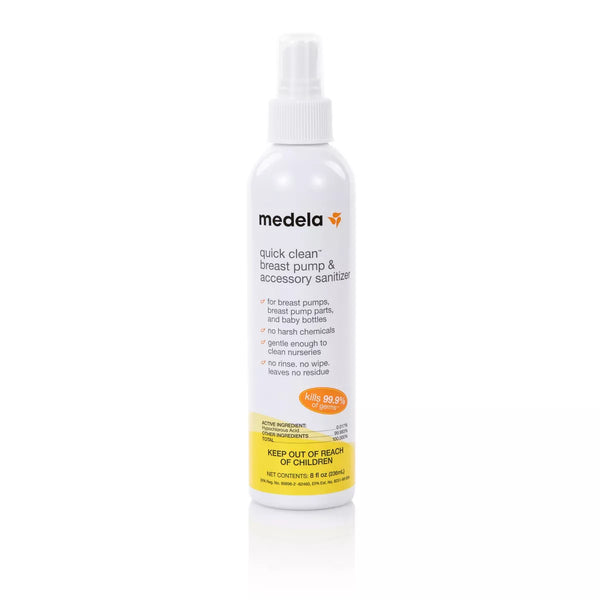 Medela Quick Clean™ Breast Pump & Accessory Sanitizer Spray 8oz