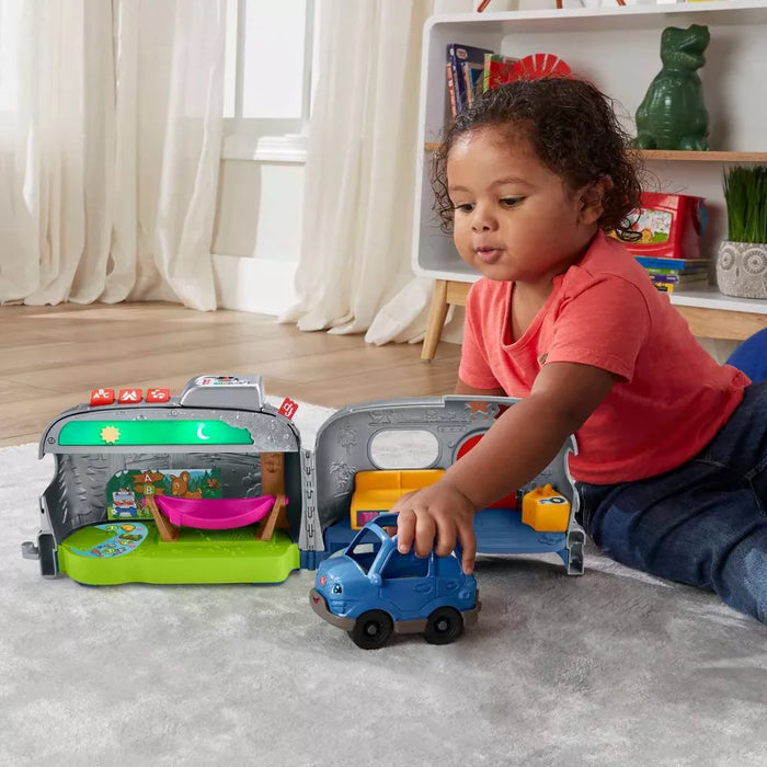Fisher-price Little People Light-up Learning Camper Playset