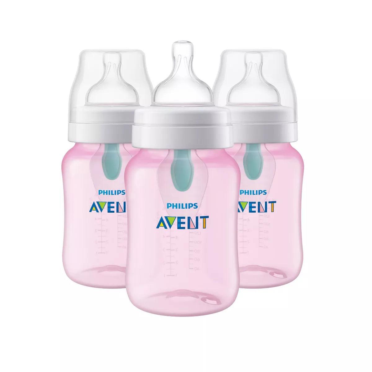 Philips Avent Natural Response 3.0 Baby Bottle 4 OZ 125 ml - Airvent free