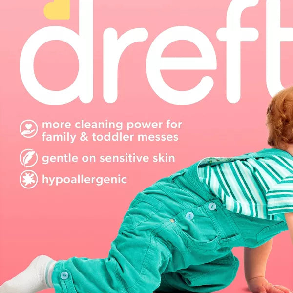 Dreft Stage 2: Active Baby Liquid Laundry Detergent, 32 Loads 46 fl.oz