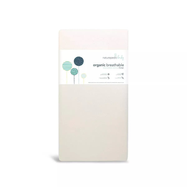 Naturepedic Organic Breathable 2 Stage Crib Mattress