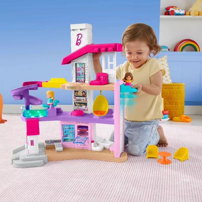 Fisher-Price Little People Barbie Little Dreamhouse Interactive Playset