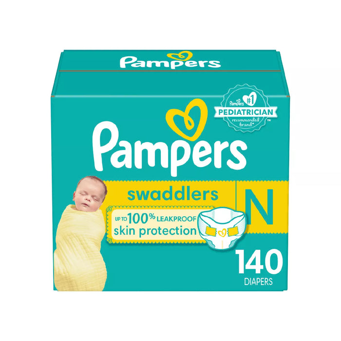 Pampers Swaddlers Newborn Diapers Size 1-140 Count
