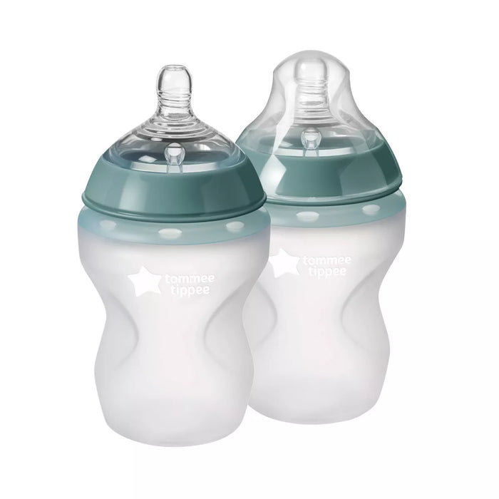 Biberon en silicone - Closer to Nature - tommee tippee