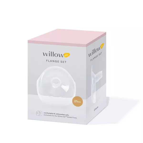 Willow Go Breast Pump Flange - 27mm/2 Pack