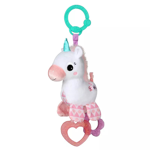 Bright Starts Sparkle & Shine Unicorn On-the-Go Take-Along Toy