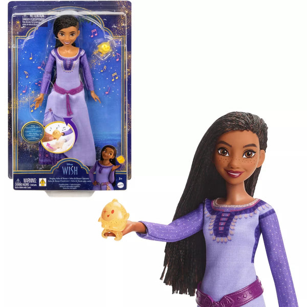 Disney Wish Singing Asha of Rosas Fashion Doll & Star Figure