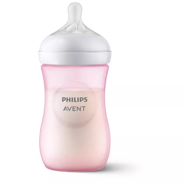 Philips Avent Natural Baby Bottle 8 Piece Gift Set in Pink