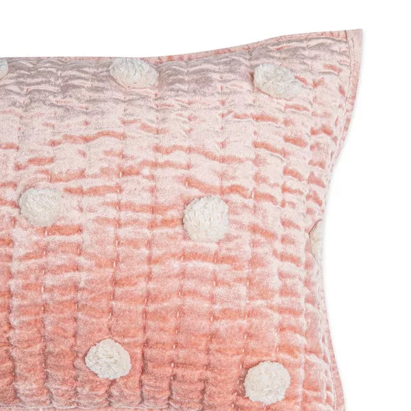 Crane Baby Parker Velvet Decorative Pillow