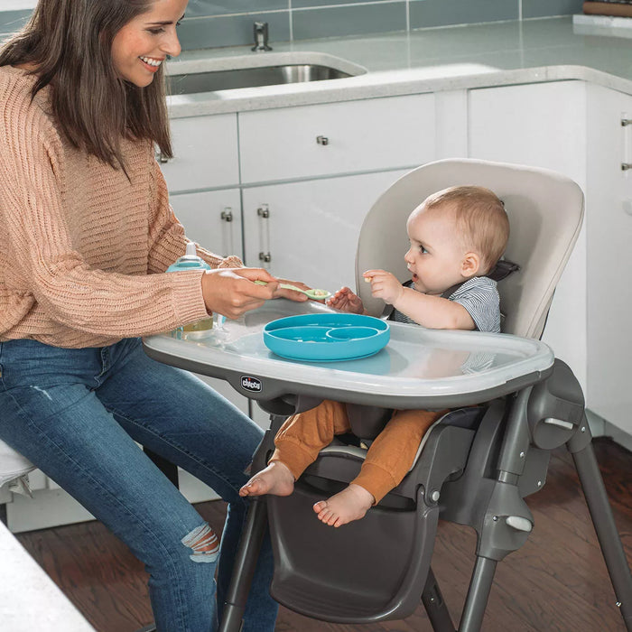 Chicco Polly Progress Relax 5-in-1 High chair, Booster, Stool - Springhill  (Black) 