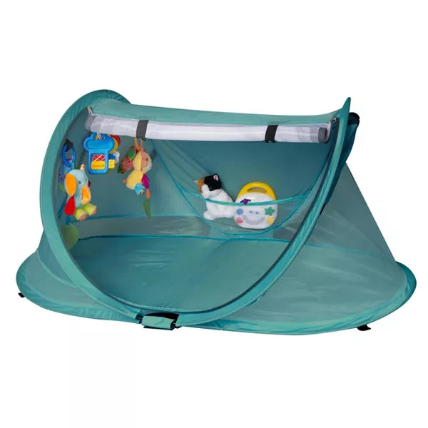 Kidco Portable Travel Bed-Peapod Prestige Playard - Seafoam