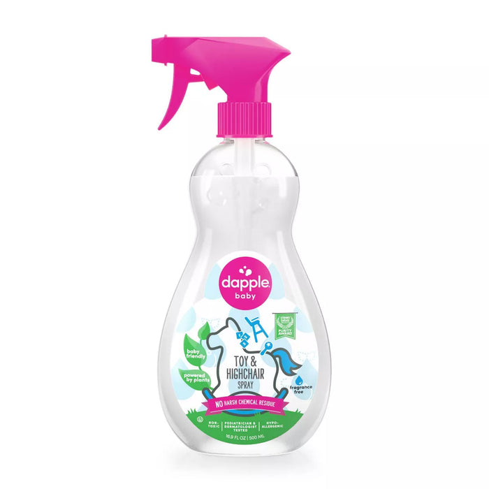 Dapple Natural Toy and Highchair Cleaner Fragrance-Free Spray