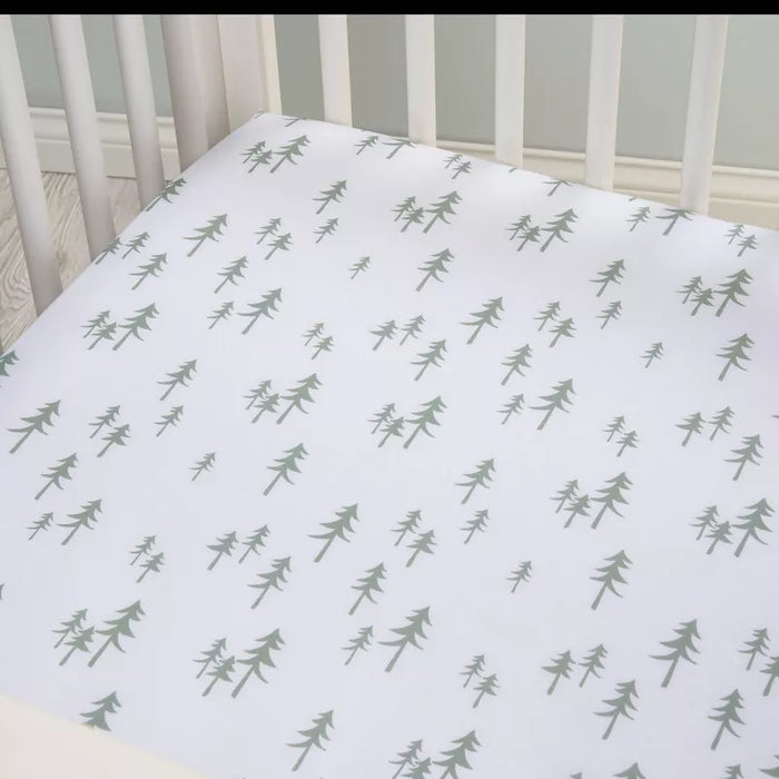 Trend Lab  Mountain Baby Fitted Crib Sheet