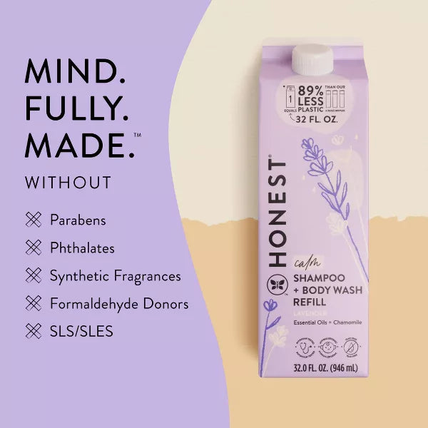 The Honest Company Shampoo & Wash 32 oz Refill Lavender