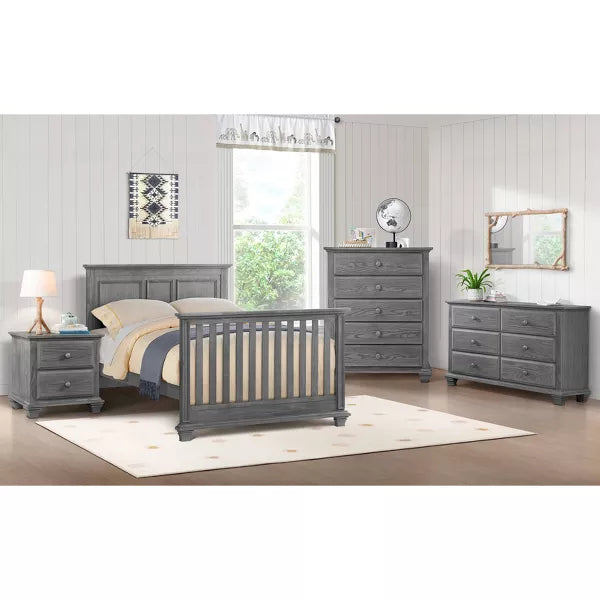 Oxford Baby Universal Full Bed Conversion Kit in Graphite Gray