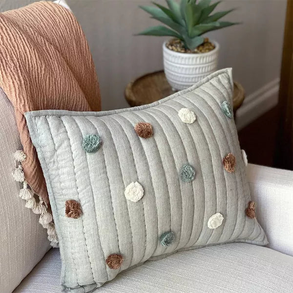 Crane Baby Ezra Decorative Quilted Pillow