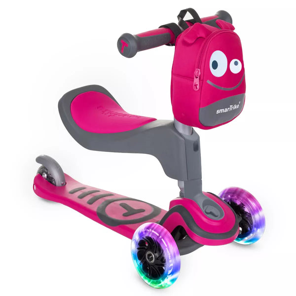 smarTrike T1 Adjustable 3-n-1 Kids TscooTer™ with LED Wheels