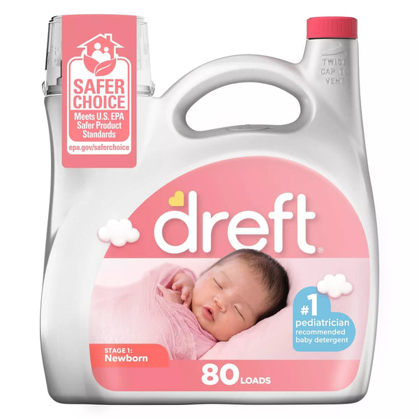 Dreft Stage 1: Baby Liquid Laundry Detergent - 109.5 fl oz