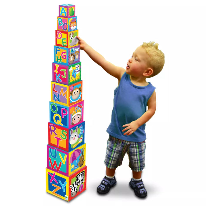 The Learning Journey Stacking Cubes