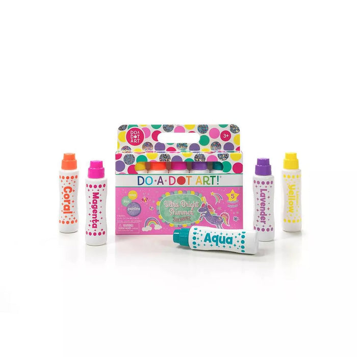 Do-A-Dot Art! 5 Pack Ultra Bright Shimmer Marker