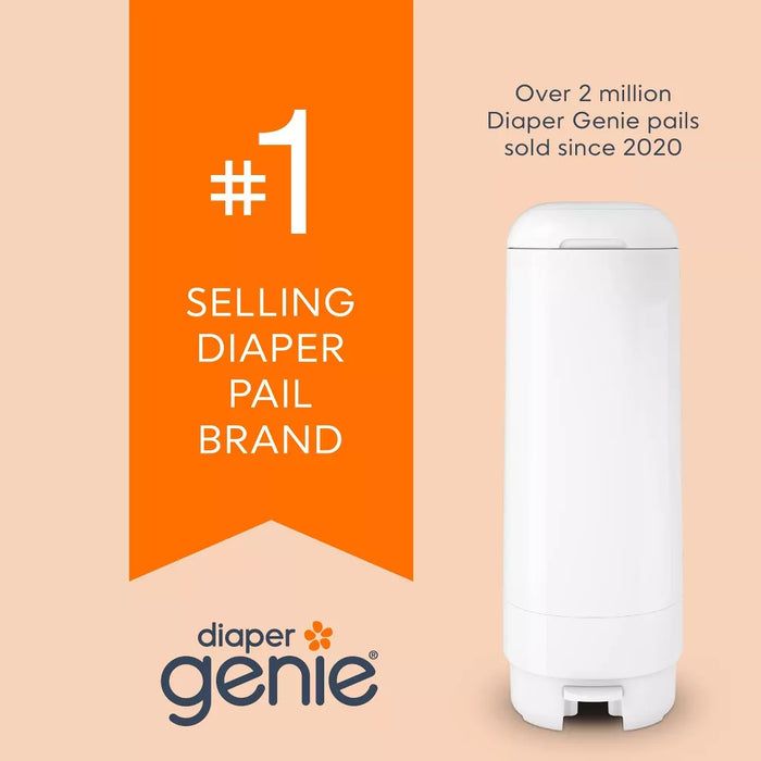 Diaper Genie Signature Pail with Starter Refill - 9 Bags