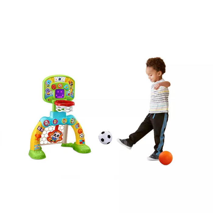 VTech Count & Win Sports Center with Basketball and Soccer Ball