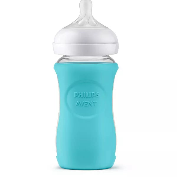 Philips Avent Glass Natural Bottle Baby 6 Piece Gift Set