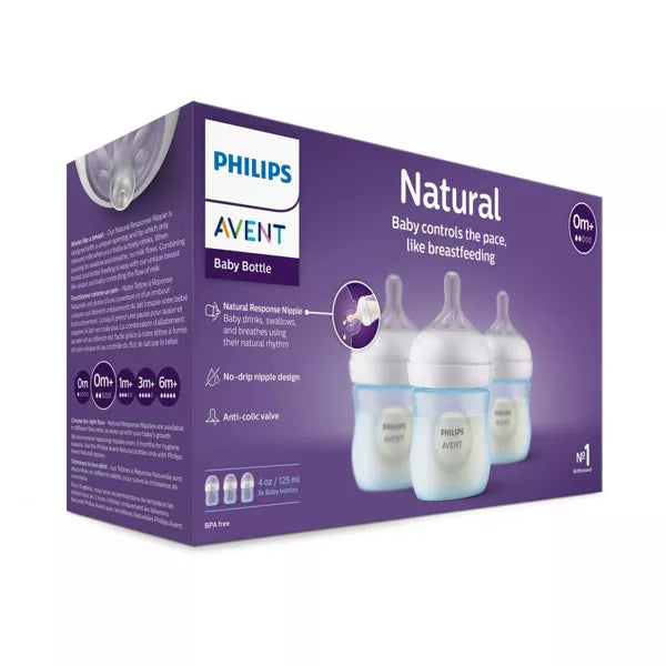 Philips Avent Natural Response practice cup and baby bottle