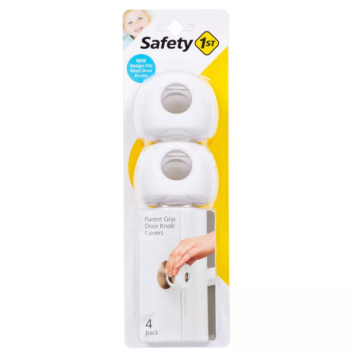 Safety 1st Parent Grip Door Knob Covers 4pk - White