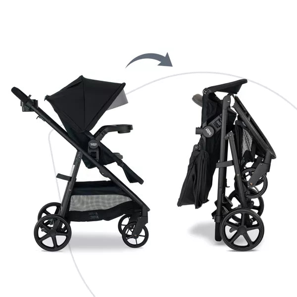 Britax Brook+ Modular Baby Stroller, Graphite Onyx