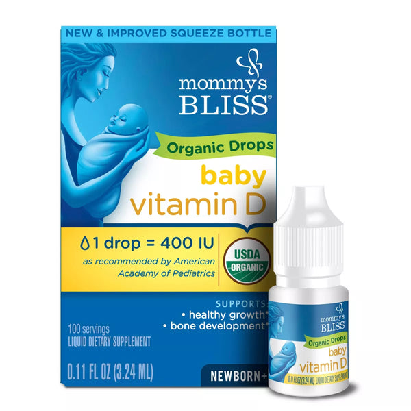 Mommy's Bliss Baby Organic Vitamin D Drops - 0.11oz