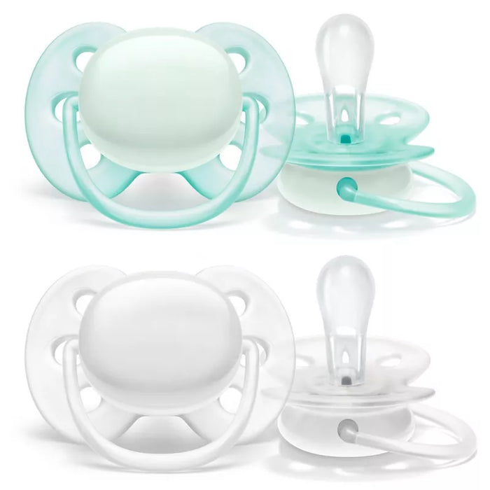 Philips Avent Ultra Soft Pacifier 0-6 Months 2 Pack
