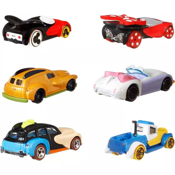 Hot Wheels Disney Character Cars 6 Pack