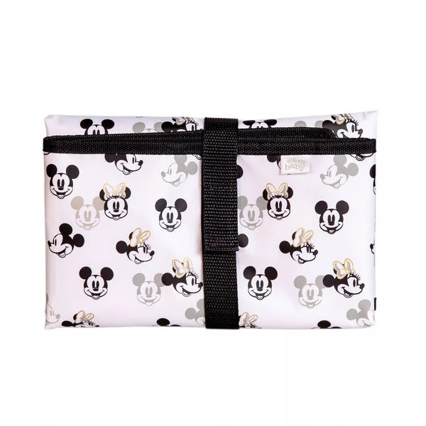 Disney Baby by J.L. Childress Full Body Changing Pad, Mickey Minnie Ivory