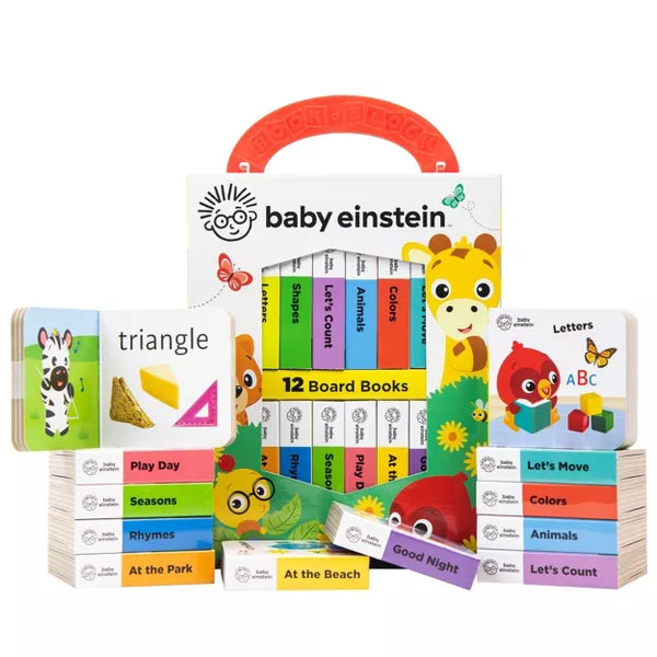 Baby Einstein My First Library 12 Book Set (Board Book)