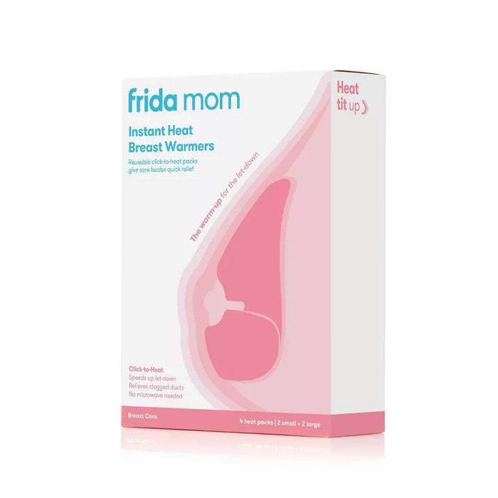 Frida Mom Instant Heat Breast Warmers - 4ct