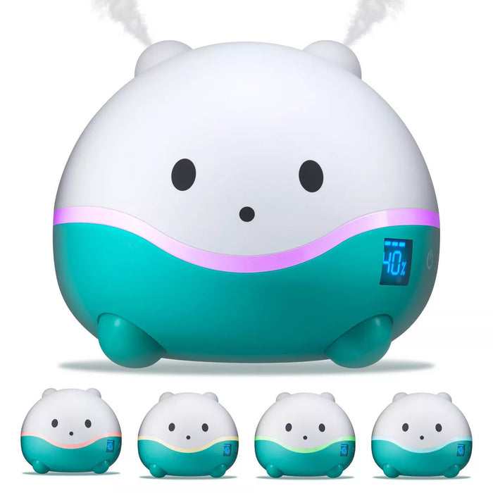 LittleHippo Wispi Humidifier Essential Oils Diffuser and Night Light for Kid's