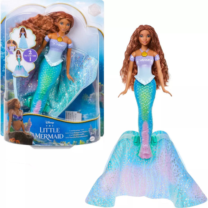 Disney The Little Mermaid Transforming Ariel Fashion Doll