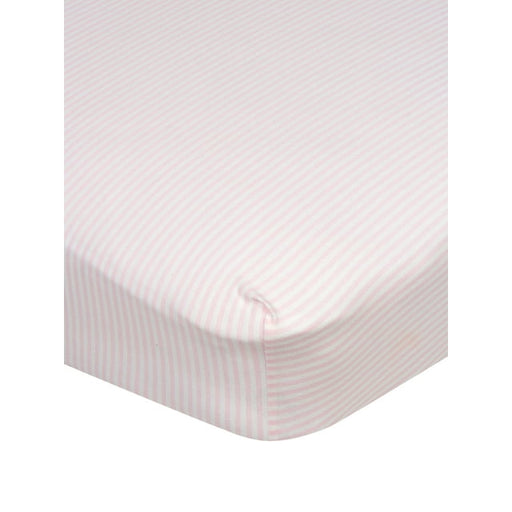 Gerber Baby Girls Fitted Crib Sheet - Pink Stripes