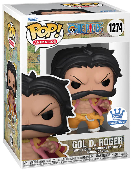 Pop! Animation: One Piece - Gol D. Roger Common by Ralphie's Funhouse