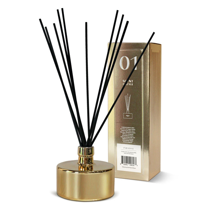 Scent New York Glistening Gold Reed Diffuser