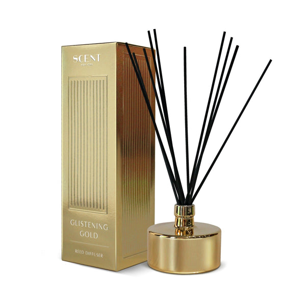 Scent New York Glistening Gold Reed Diffuser