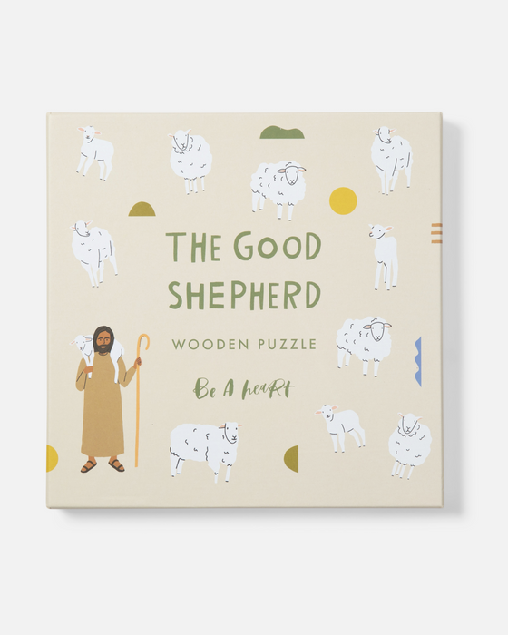 Be A Heart Good Shepherd Wooden Puzzle